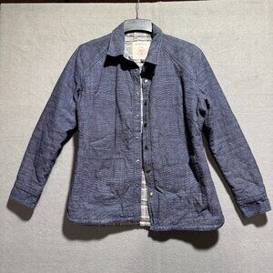 Dovetail Workwear Thompson Work Shirt Jacket Denim Women's Small NWOT